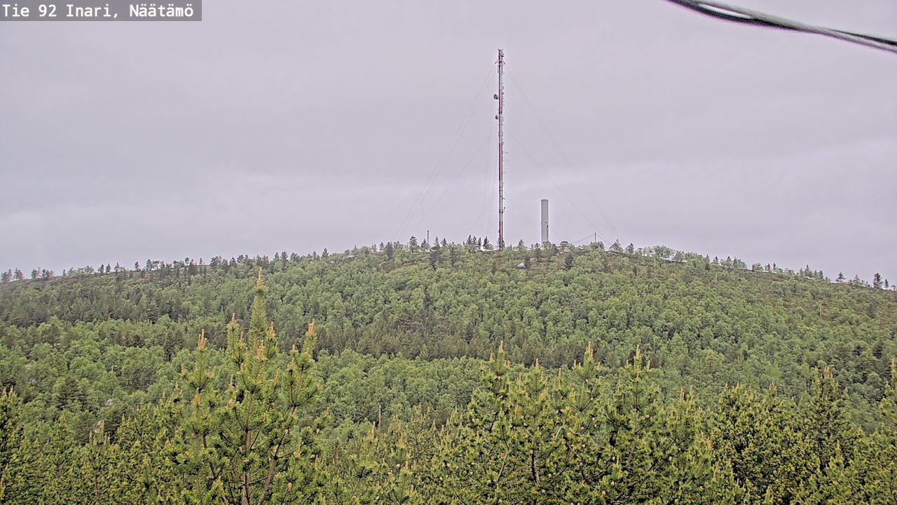 Kelikamerat Kuva Tie 92 Inari, Näätämö, Inari, Lappi