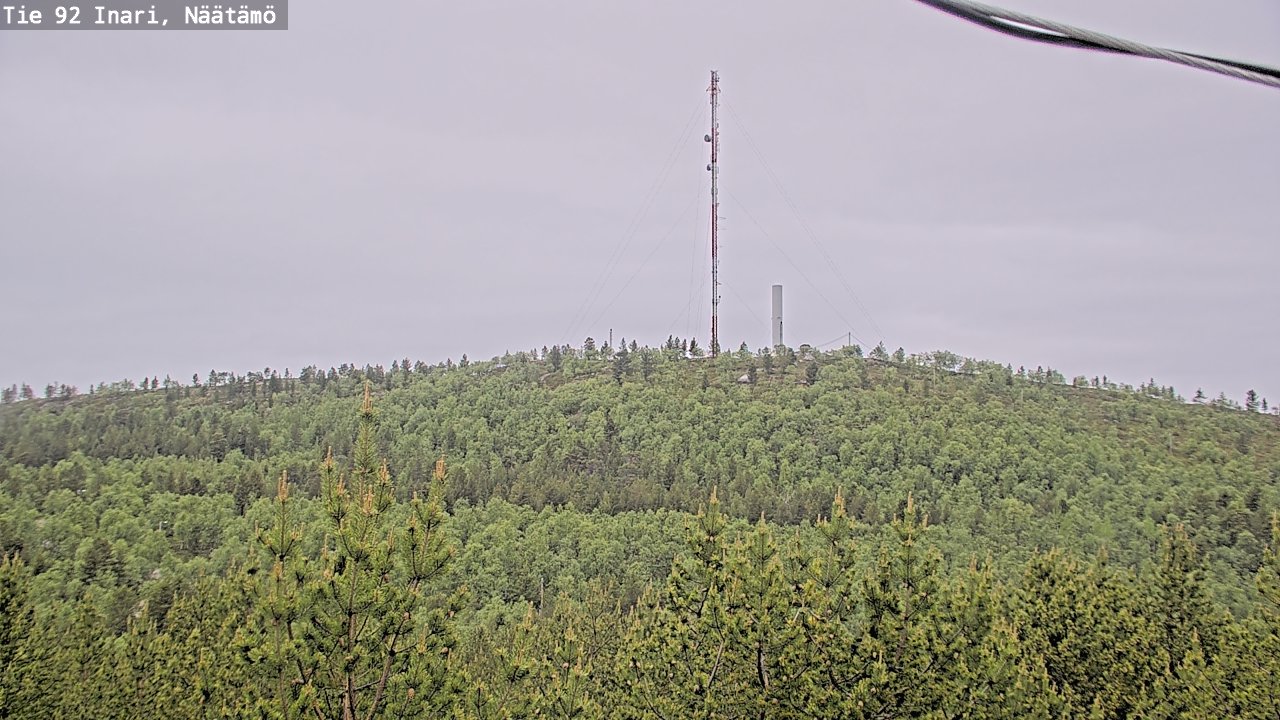 Kelikamerat Kuva Tie 92 Inari, Näätämö, Inari, Lappi
