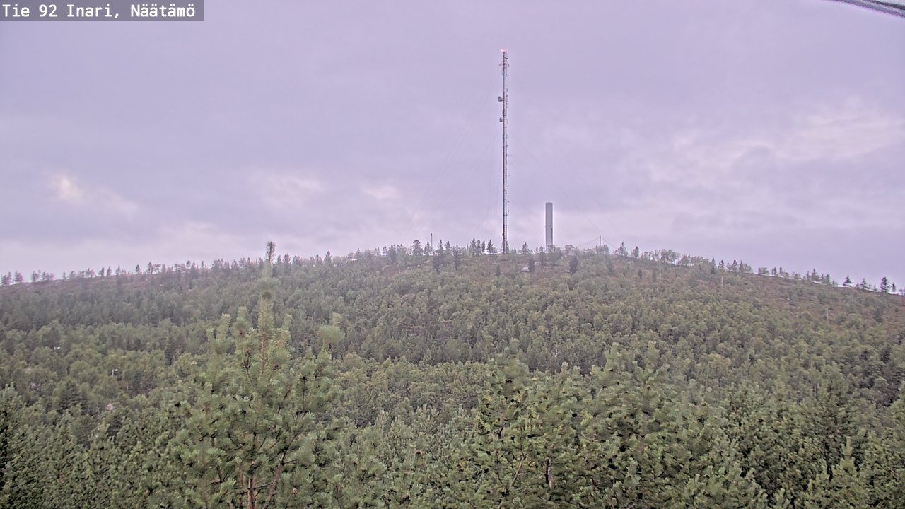 Kelikamerat Kuva Tie 92 Inari, Näätämö, Inari, Lappi