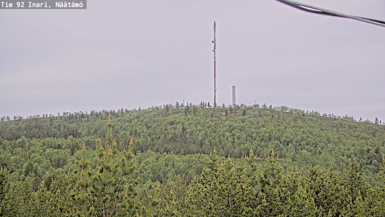 Kelikamerat Kuva Tie 92 Inari, Näätämö, Inari, Lappi