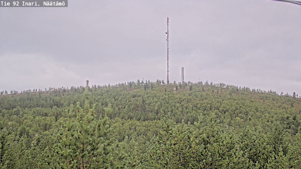 Kelikamerat Kuva Tie 92 Inari, Näätämö, Inari, Lappi