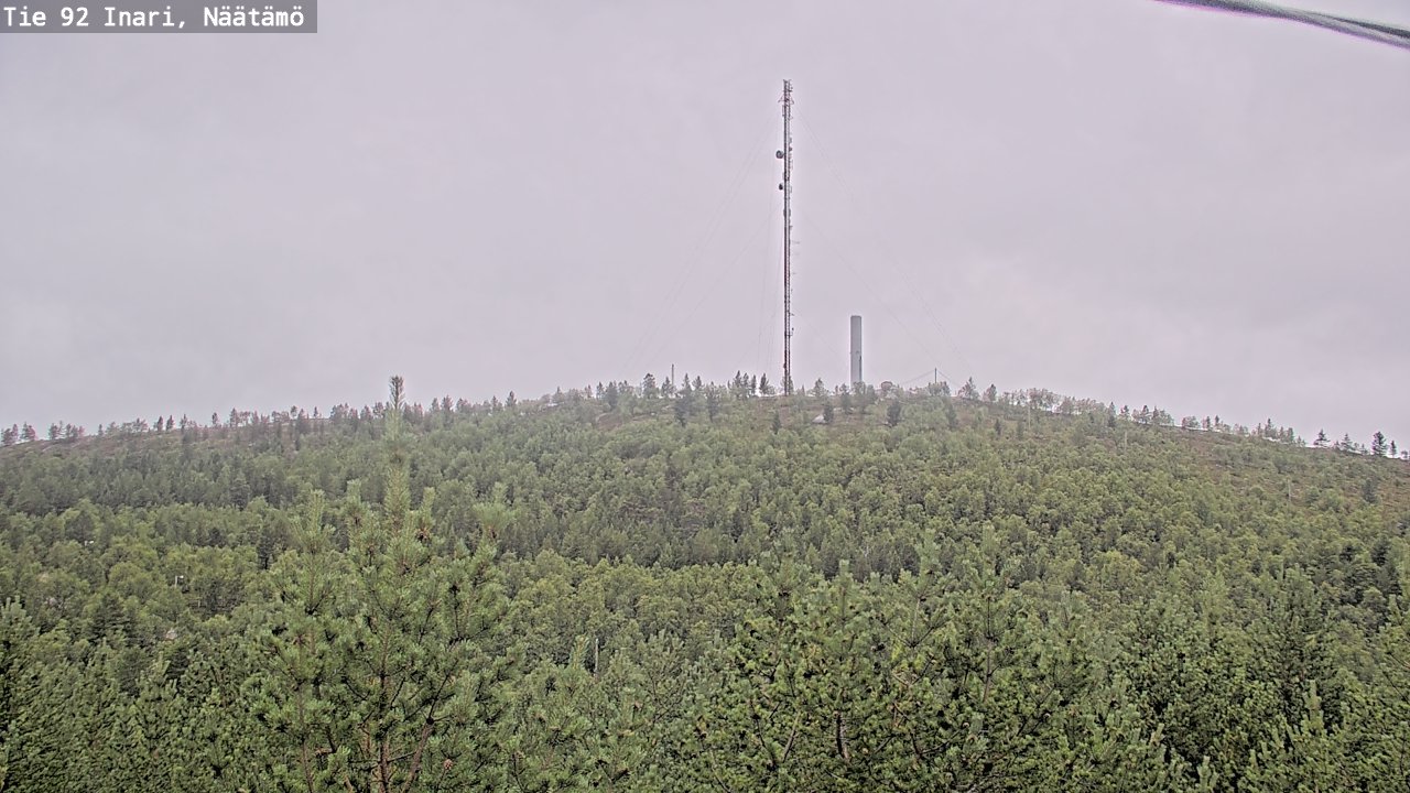 Kelikamerat Kuva Tie 92 Inari, Näätämö, Inari, Lappi