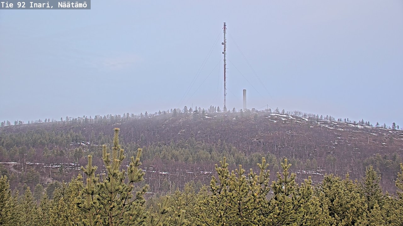 Kelikamerat Kuva Tie 92 Inari, Näätämö, Inari, Lappi