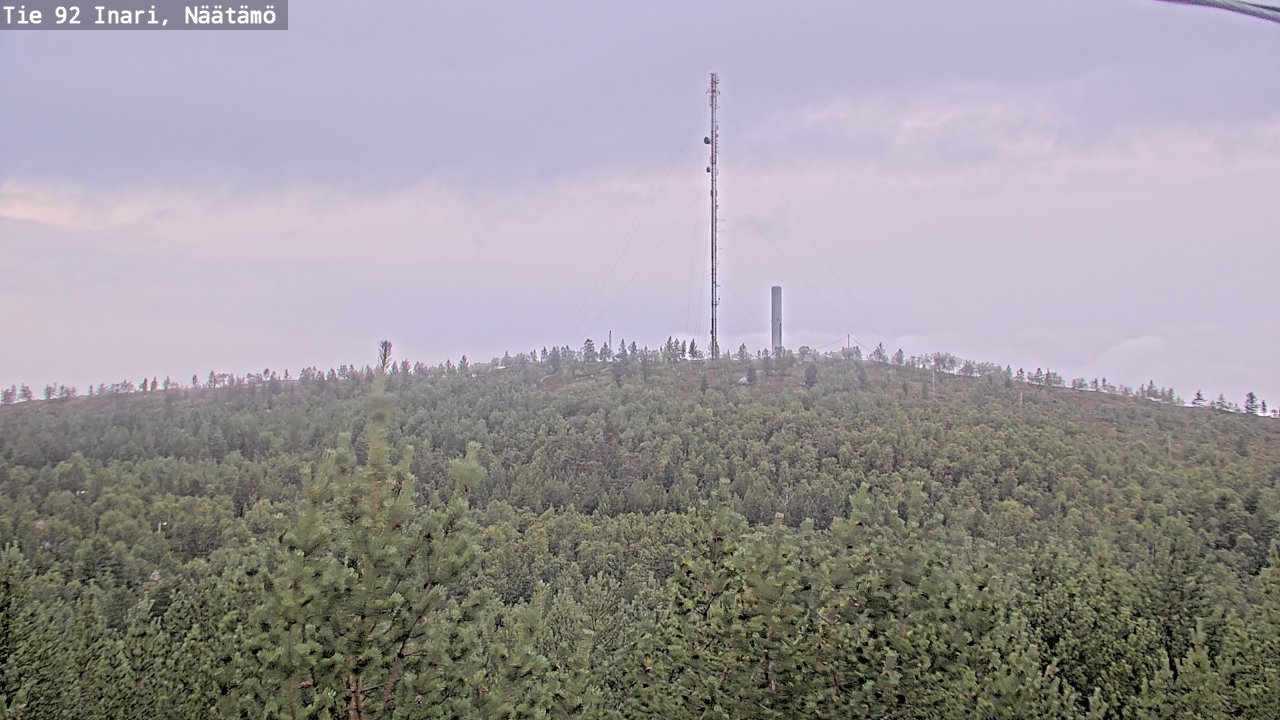 Kelikamerat Kuva Tie 92 Inari, Näätämö, Inari, Lappi