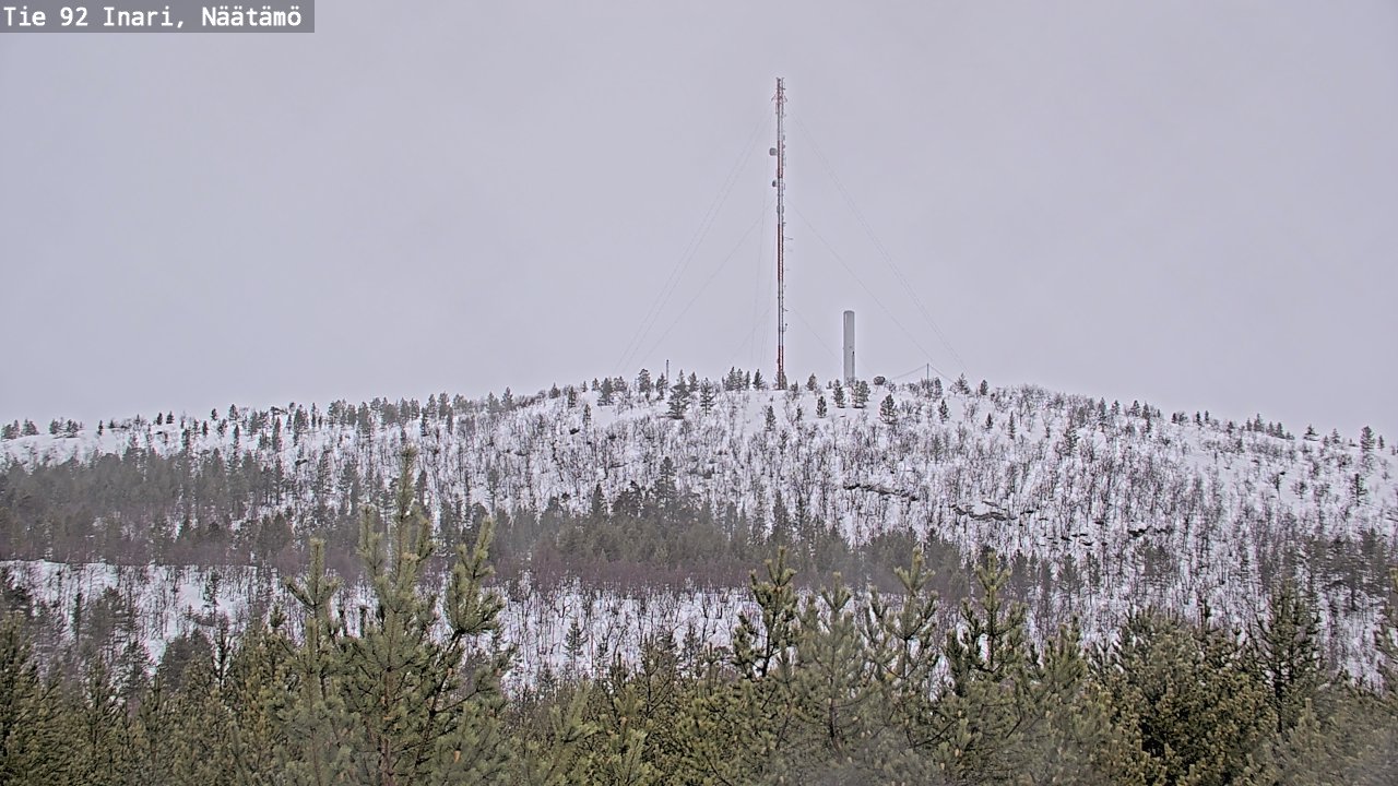 Kelikamerat Kuva Tie 92 Inari, Näätämö, Inari, Lappi