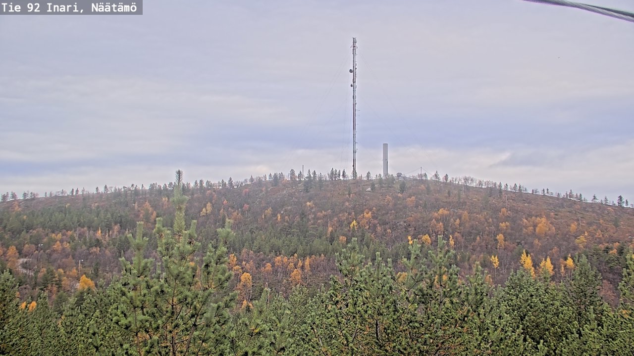 Kelikamerat Kuva Tie 92 Inari, Näätämö, Inari, Lappi