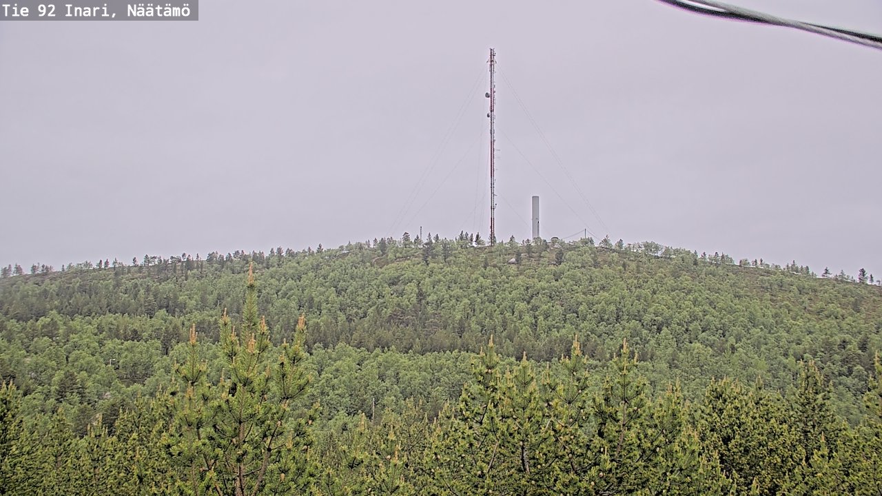 Kelikamerat Kuva Tie 92 Inari, Näätämö, Inari, Lappi