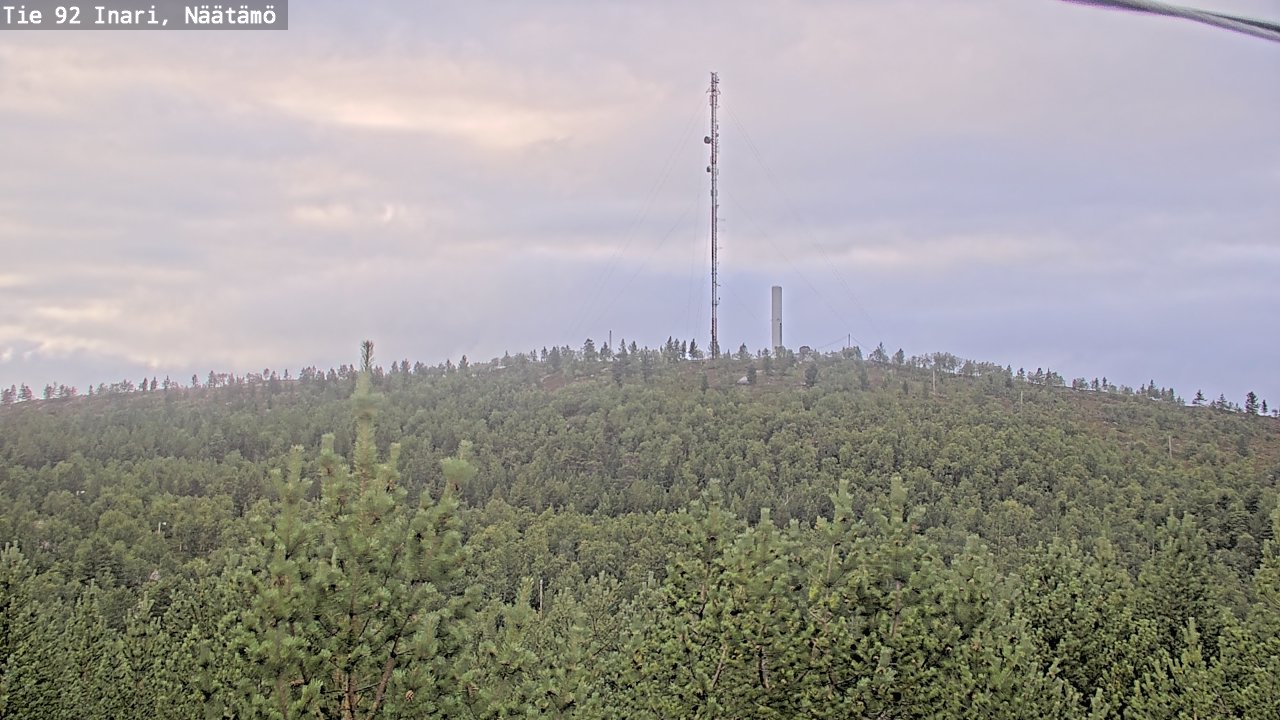 Kelikamerat Kuva Tie 92 Inari, Näätämö, Inari, Lappi