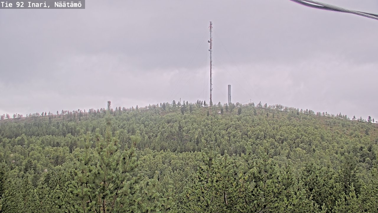 Kelikamerat Kuva Tie 92 Inari, Näätämö, Inari, Lappi