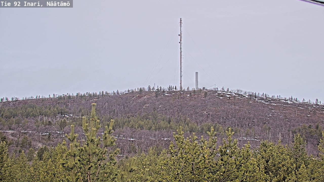 Kelikamerat Kuva Tie 92 Inari, Näätämö, Inari, Lappi