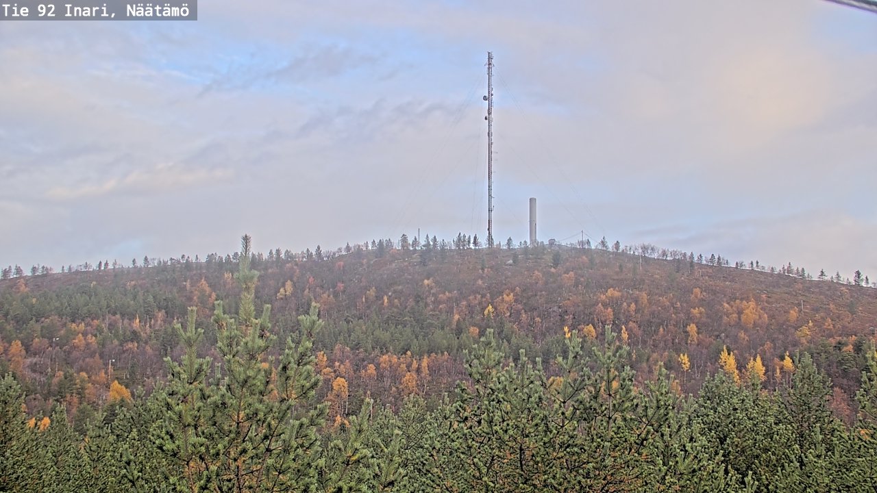 Kelikamerat Kuva Tie 92 Inari, Näätämö, Inari, Lappi
