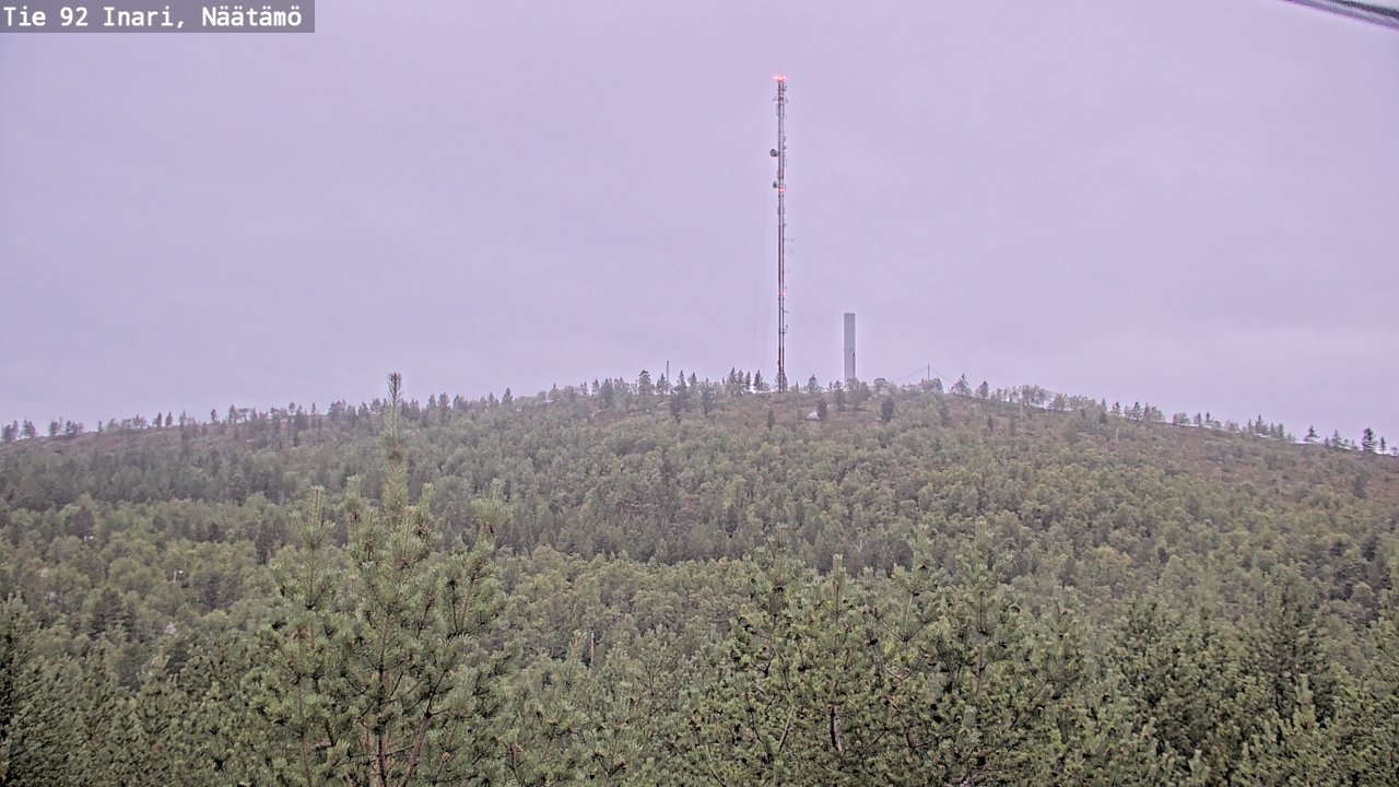 Kelikamerat Kuva Tie 92 Inari, Näätämö, Inari, Lappi