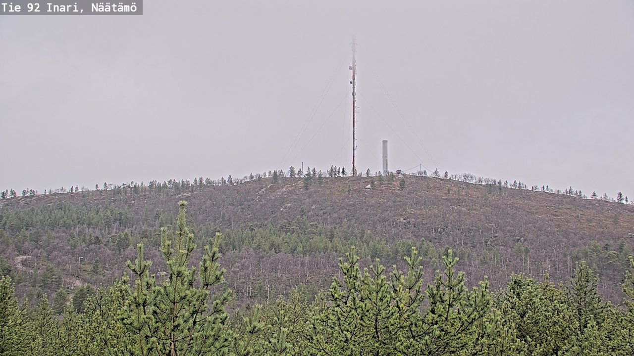 Kelikamerat Kuva Tie 92 Inari, Näätämö, Inari, Lappi