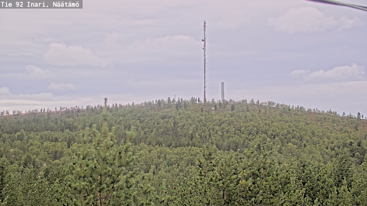 Kelikamerat Kuva Tie 92 Inari, Näätämö, Inari, Lappi