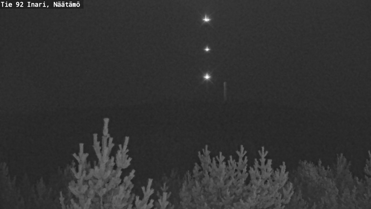 Kelikamerat Kuva Tie 92 Inari, Näätämö, Inari, Lappi