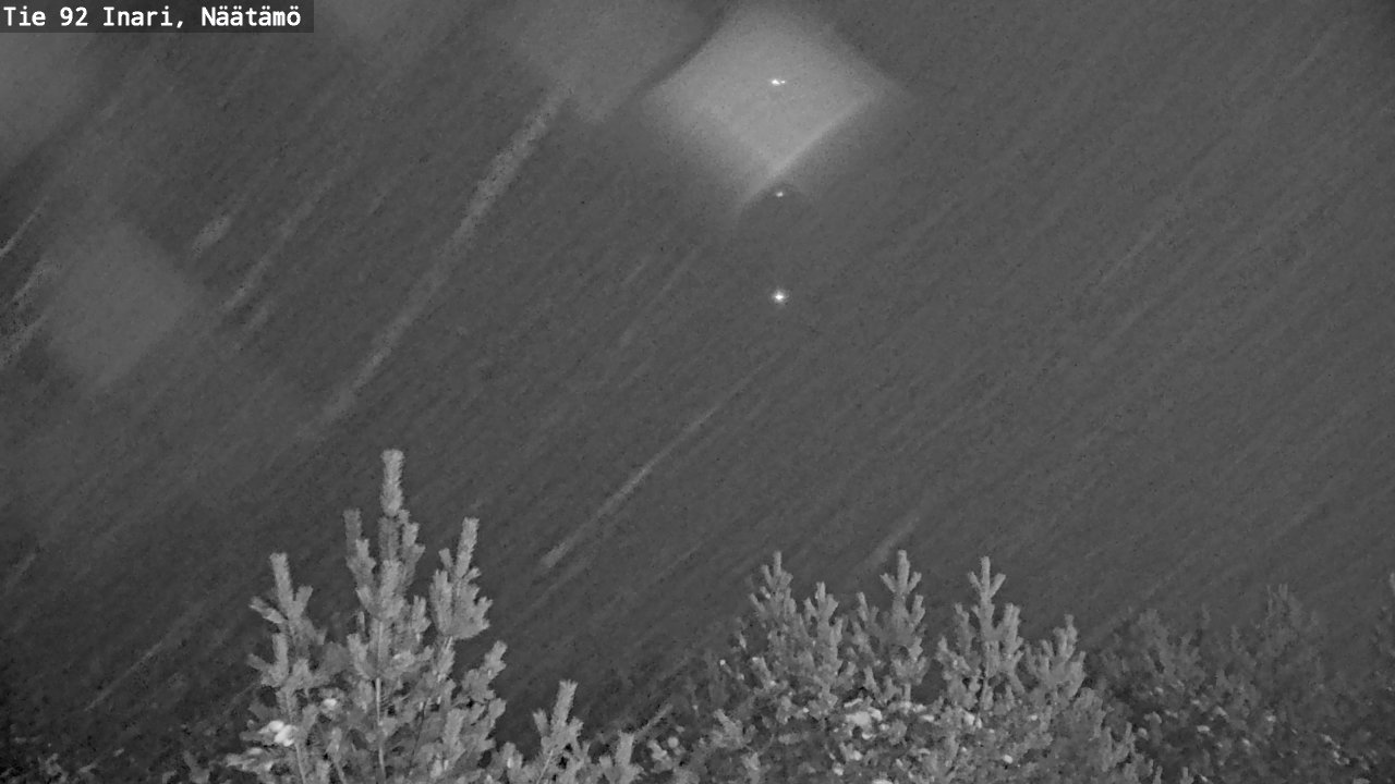 Weather Camera Image Väg 92 Enare, Näätämö, Inari, Lappi