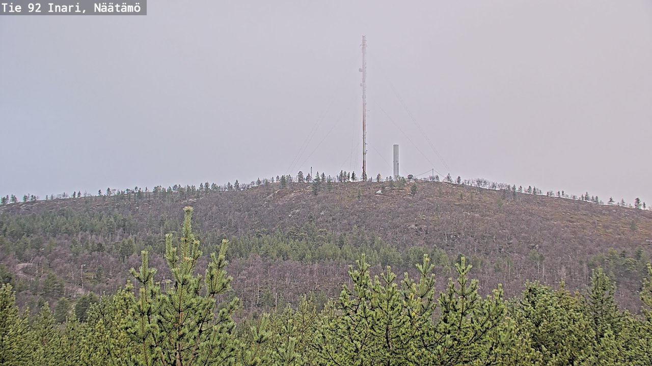 Kelikamerat Kuva Tie 92 Inari, Näätämö, Inari, Lappi