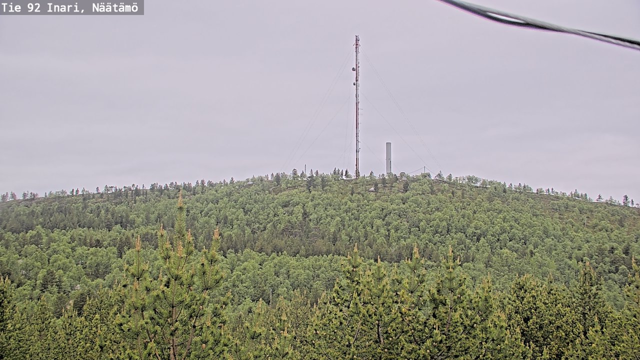 Kelikamerat Kuva Tie 92 Inari, Näätämö, Inari, Lappi
