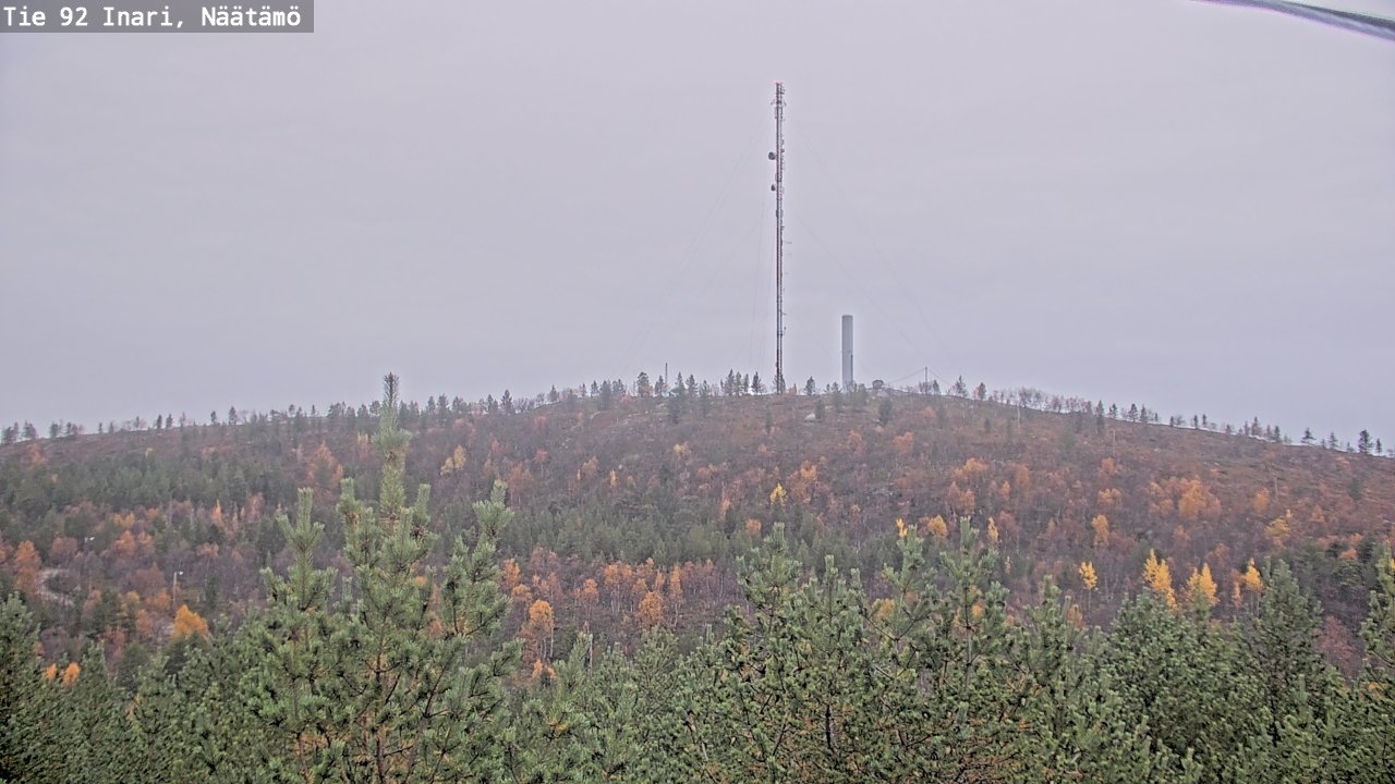 Kelikamerat Kuva Tie 92 Inari, Näätämö, Inari, Lappi