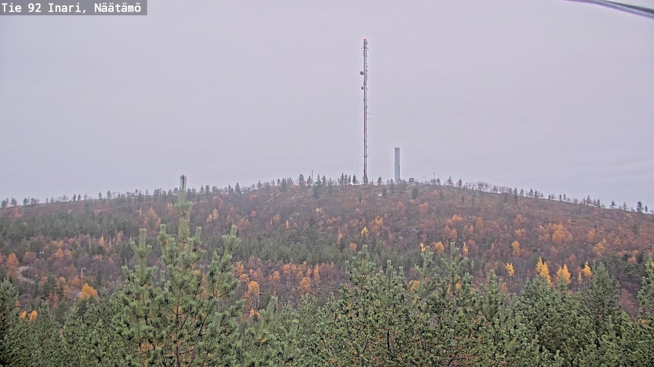 Kelikamerat Kuva Tie 92 Inari, Näätämö, Inari, Lappi