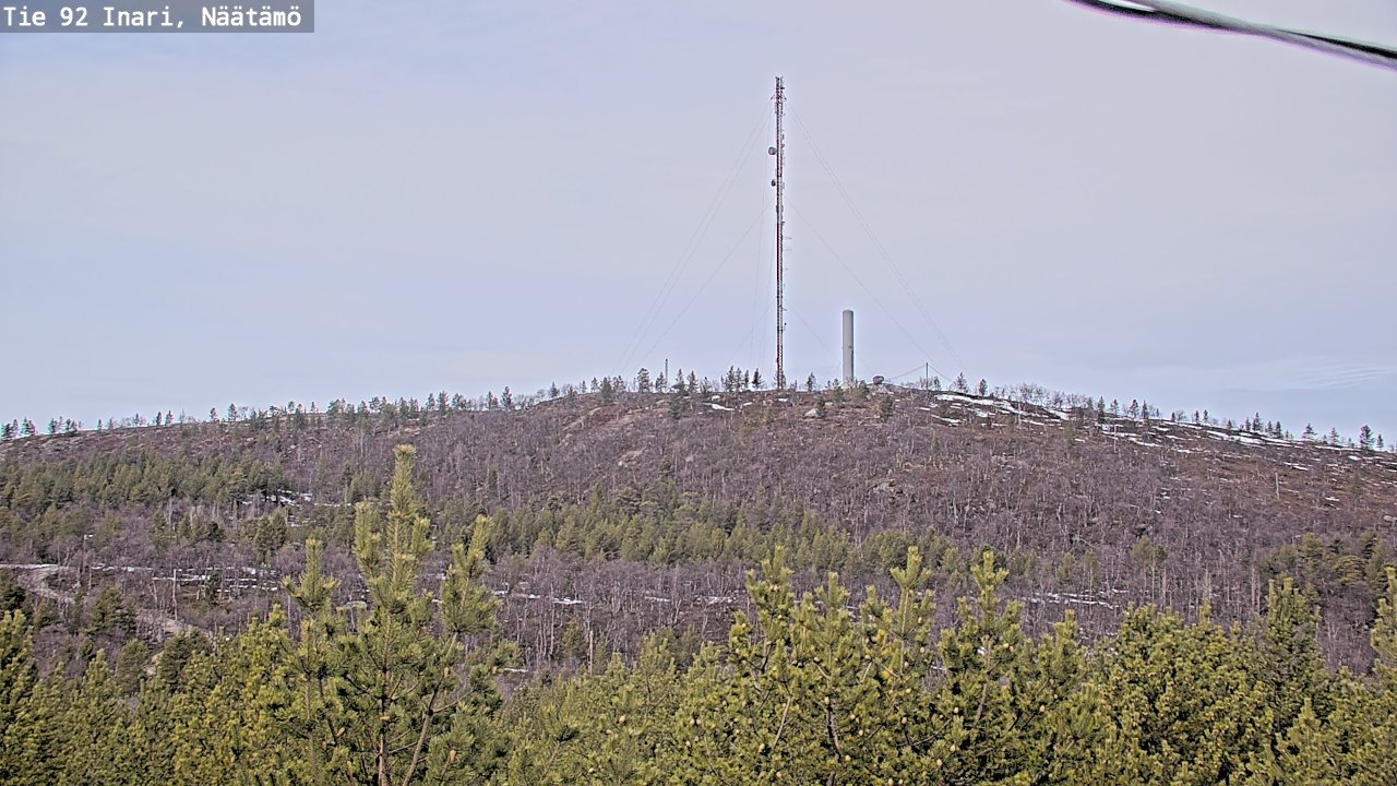 Kelikamerat Kuva Tie 92 Inari, Näätämö, Inari, Lappi