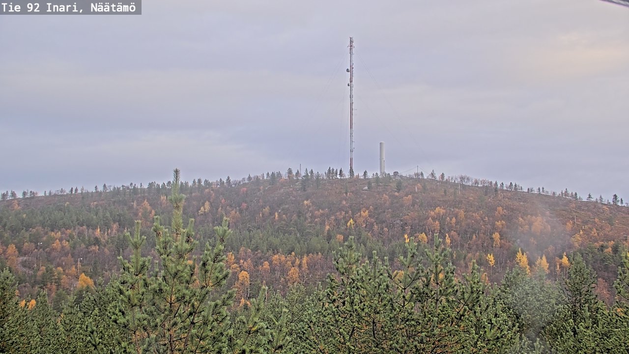 Kelikamerat Kuva Tie 92 Inari, Näätämö, Inari, Lappi