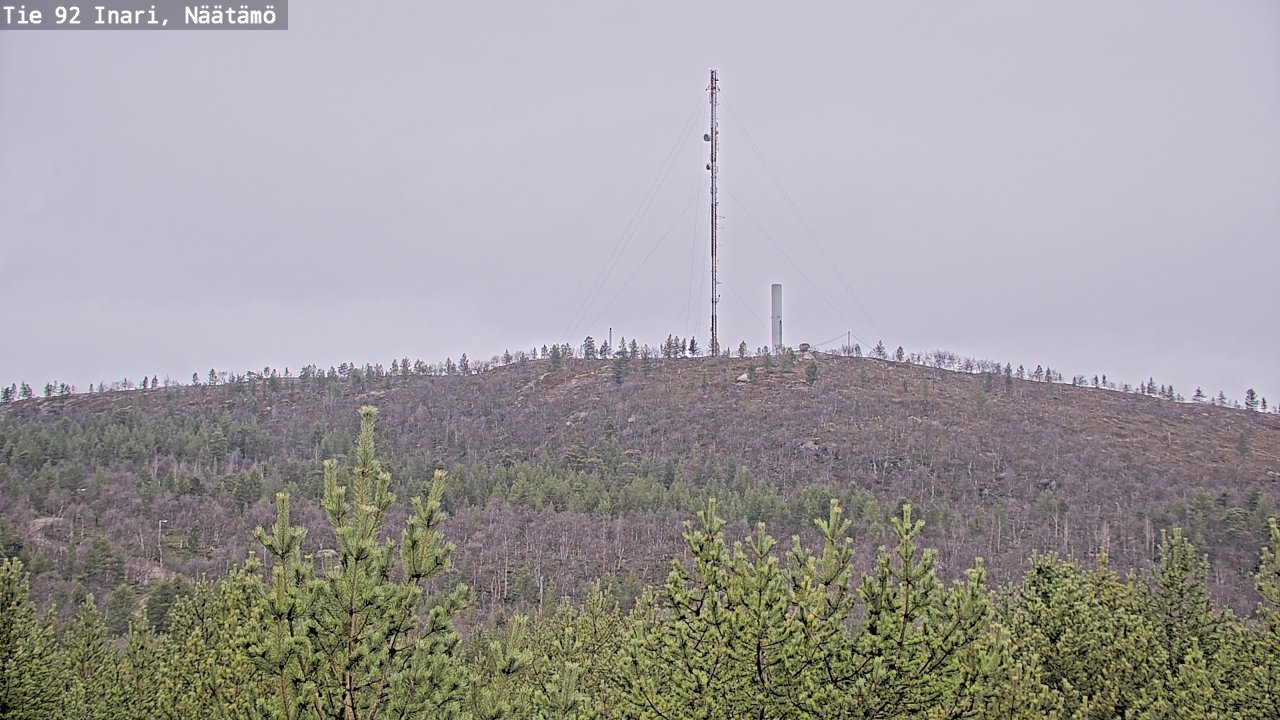 Kelikamerat Kuva Tie 92 Inari, Näätämö, Inari, Lappi