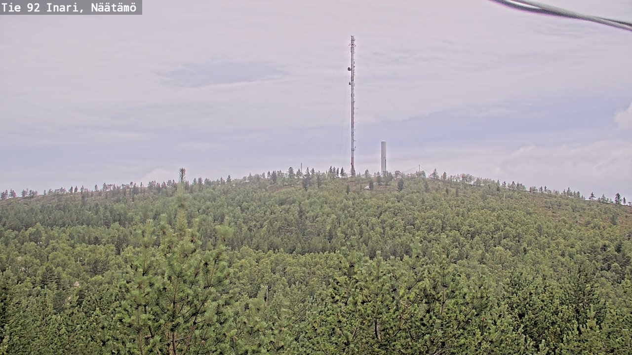 Kelikamerat Kuva Tie 92 Inari, Näätämö, Inari, Lappi