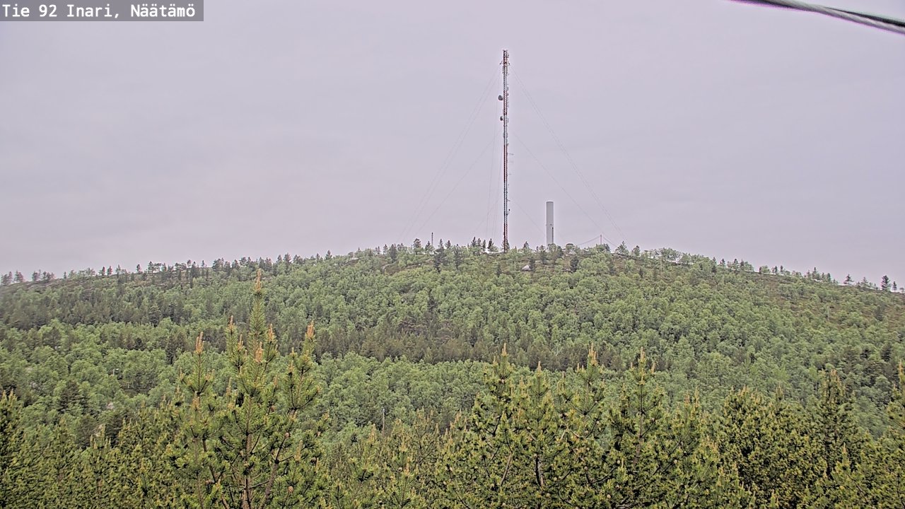 Kelikamerat Kuva Tie 92 Inari, Näätämö, Inari, Lappi