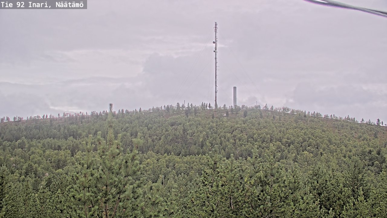 Kelikamerat Kuva Tie 92 Inari, Näätämö, Inari, Lappi