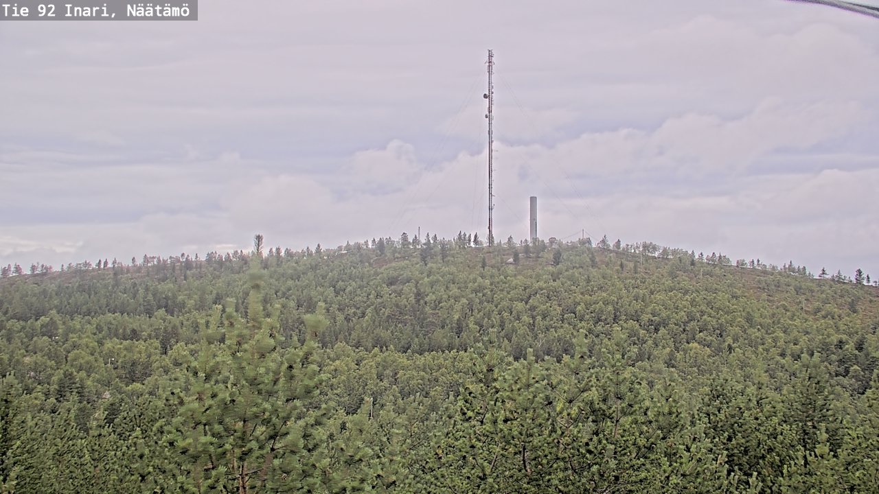 Kelikamerat Kuva Tie 92 Inari, Näätämö, Inari, Lappi