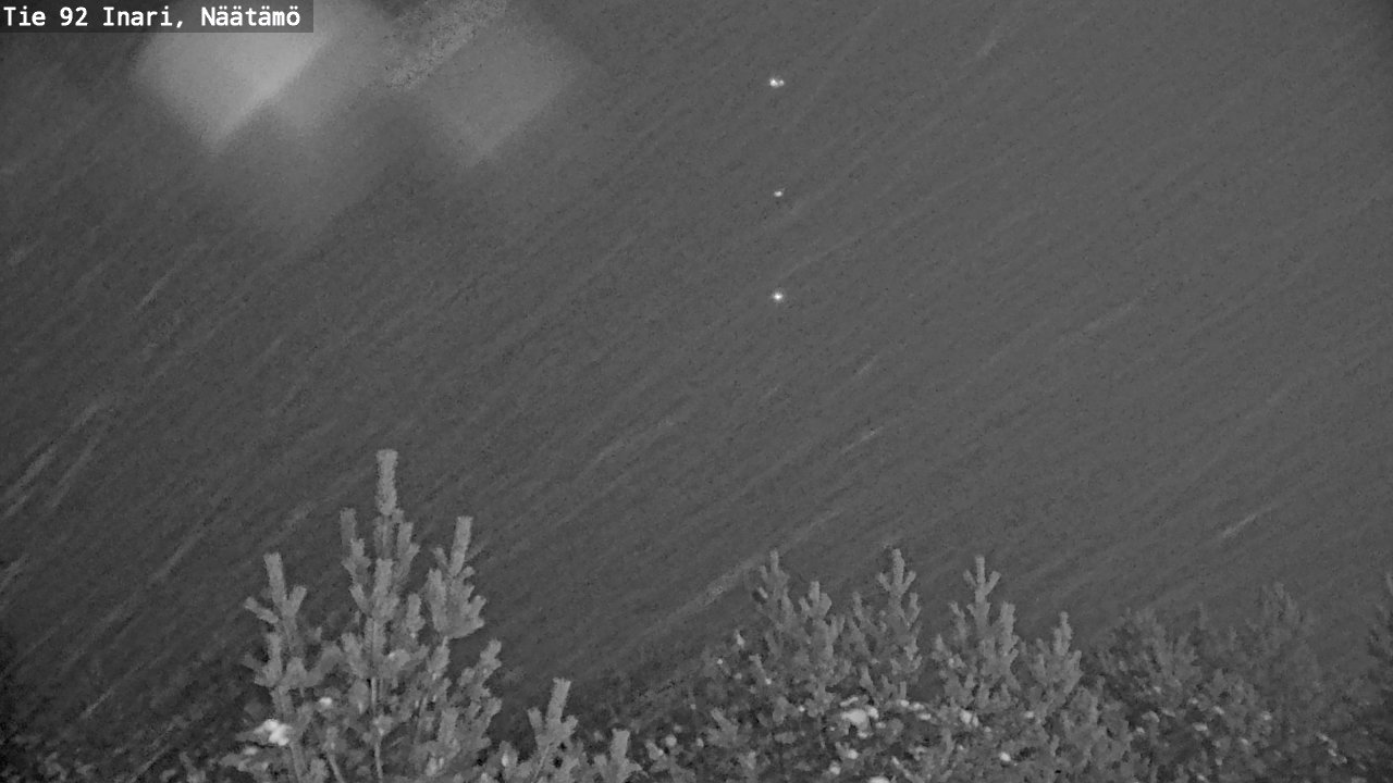 Weather Camera Image Väg 92 Enare, Näätämö, Inari, Lappi
