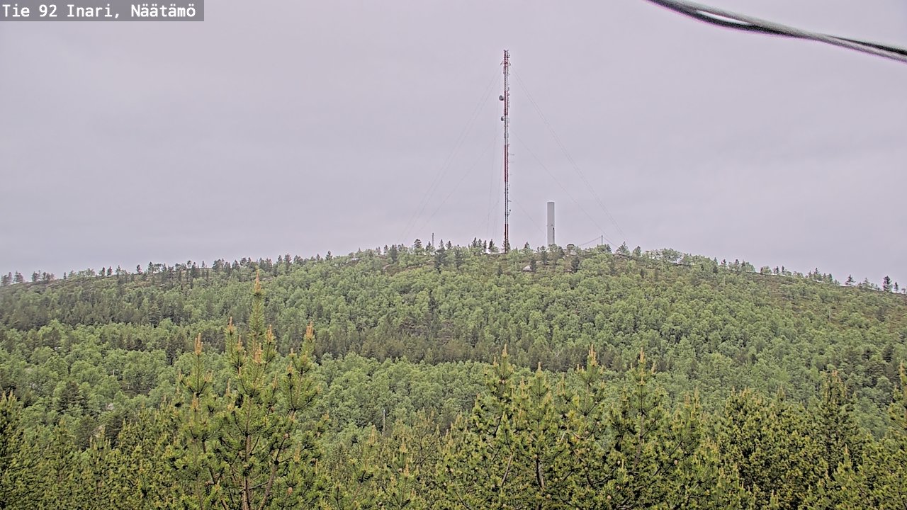 Kelikamerat Kuva Tie 92 Inari, Näätämö, Inari, Lappi