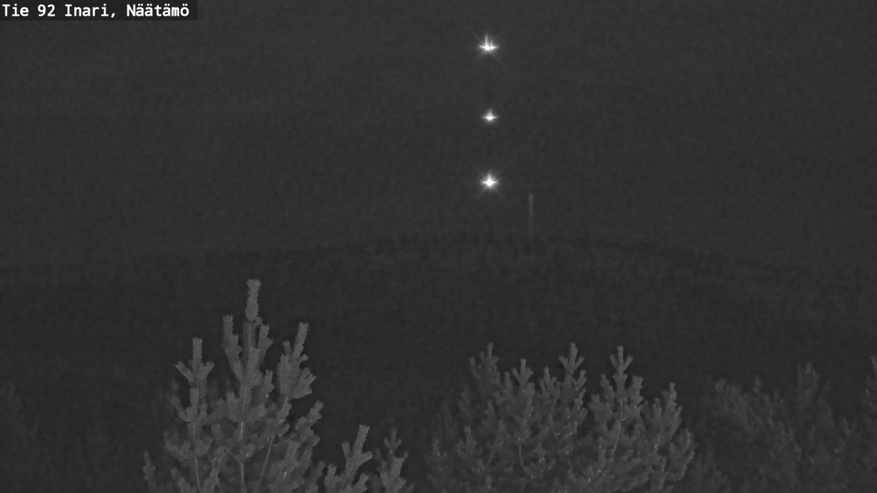 Kelikamerat Kuva Tie 92 Inari, Näätämö, Inari, Lappi