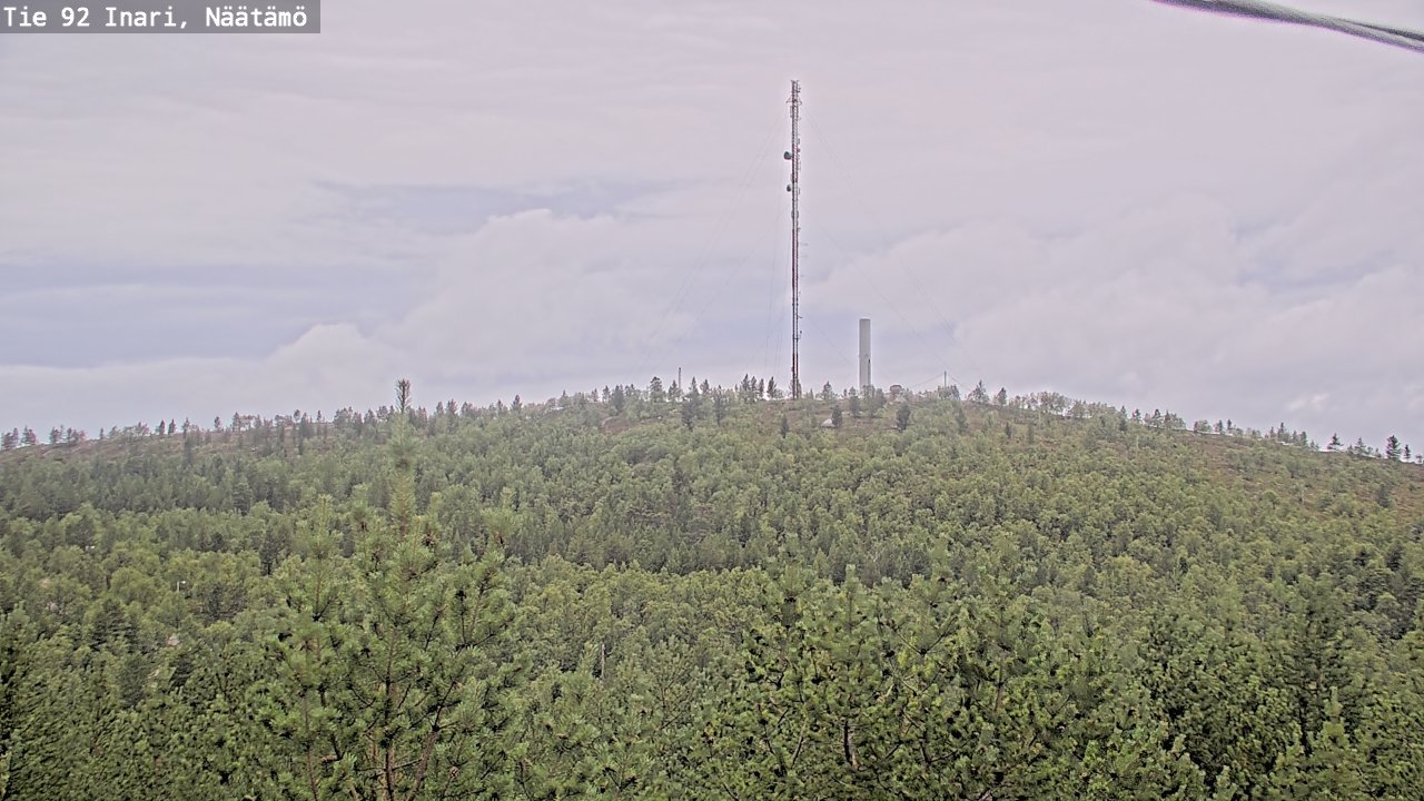 Kelikamerat Kuva Tie 92 Inari, Näätämö, Inari, Lappi