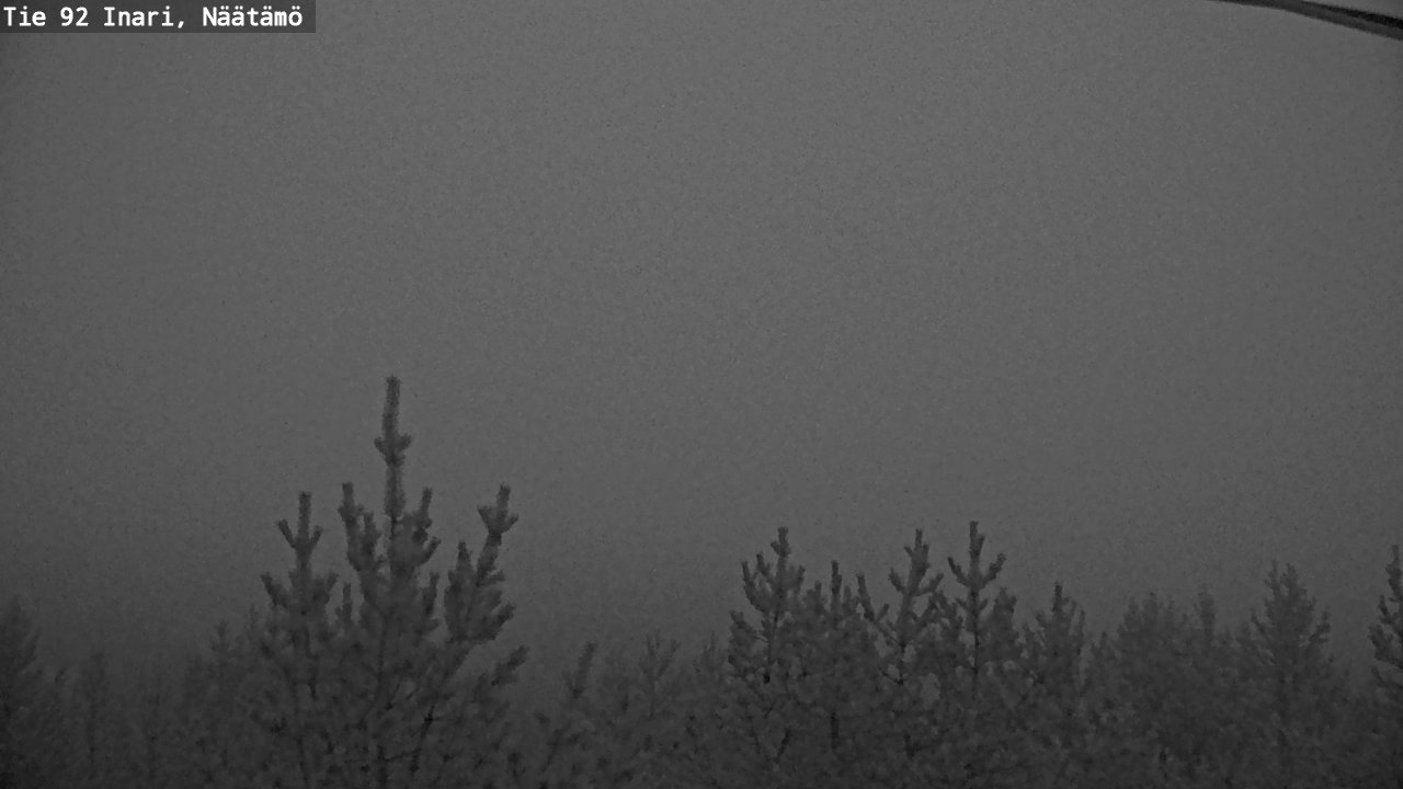 Kelikamerat Kuva Tie 92 Inari, Näätämö, Inari, Lappi