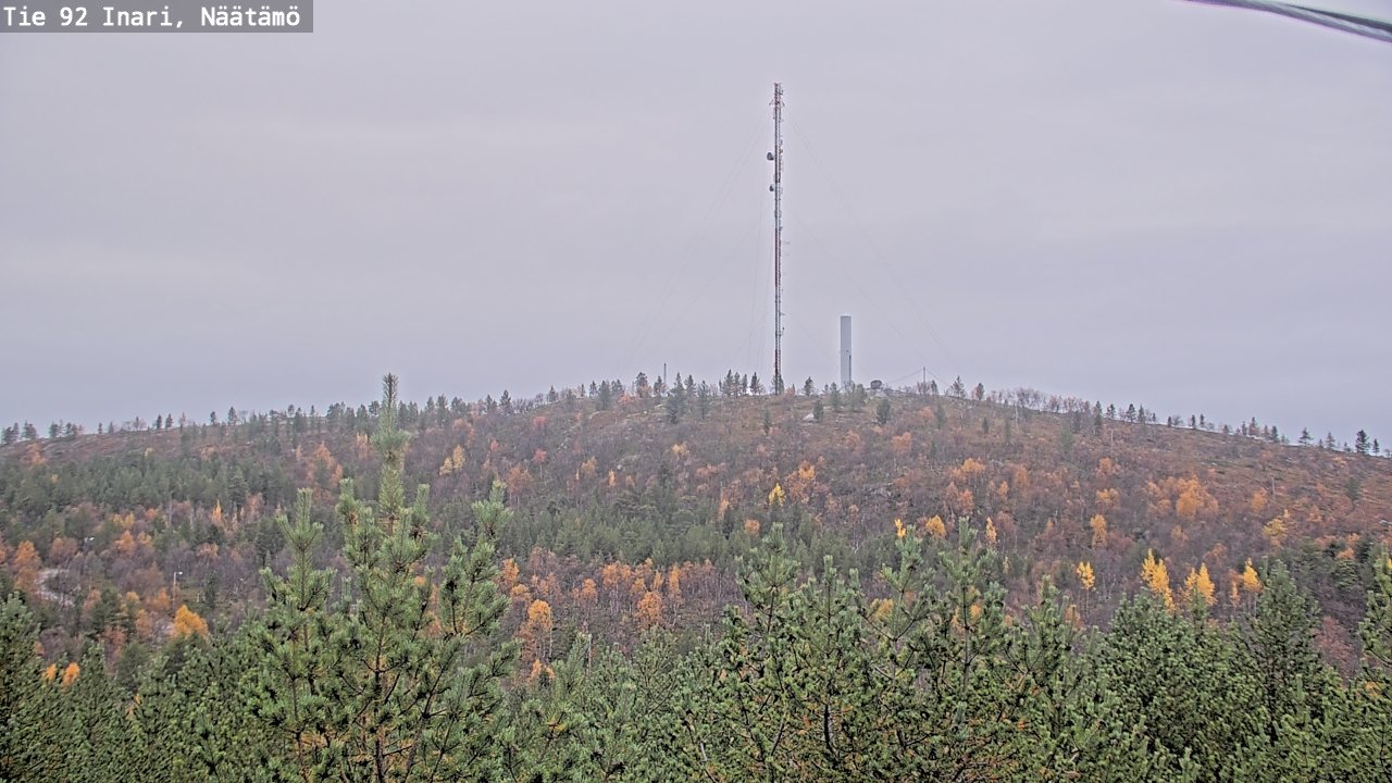 Kelikamerat Kuva Tie 92 Inari, Näätämö, Inari, Lappi