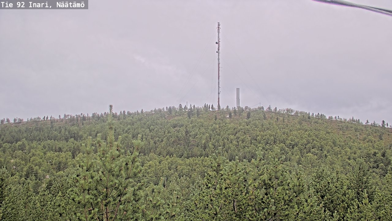 Kelikamerat Kuva Tie 92 Inari, Näätämö, Inari, Lappi