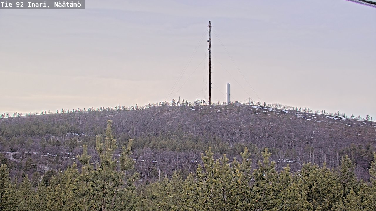 Kelikamerat Kuva Tie 92 Inari, Näätämö, Inari, Lappi
