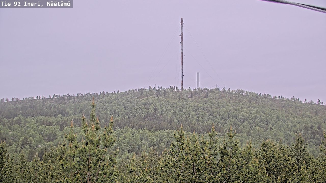 Kelikamerat Kuva Tie 92 Inari, Näätämö, Inari, Lappi
