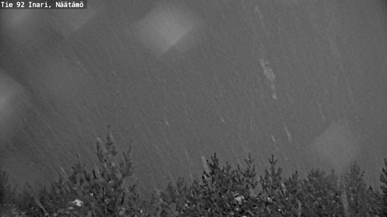 Weather Camera Image Väg 92 Enare, Näätämö, Inari, Lappi