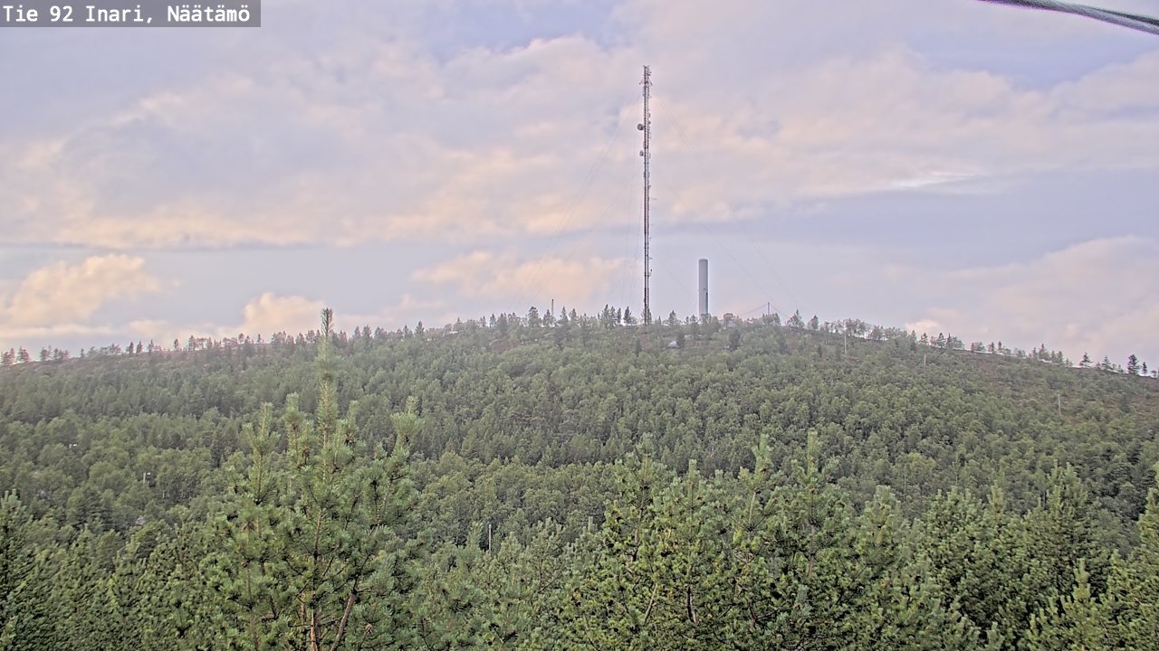 Kelikamerat Kuva Tie 92 Inari, Näätämö, Inari, Lappi