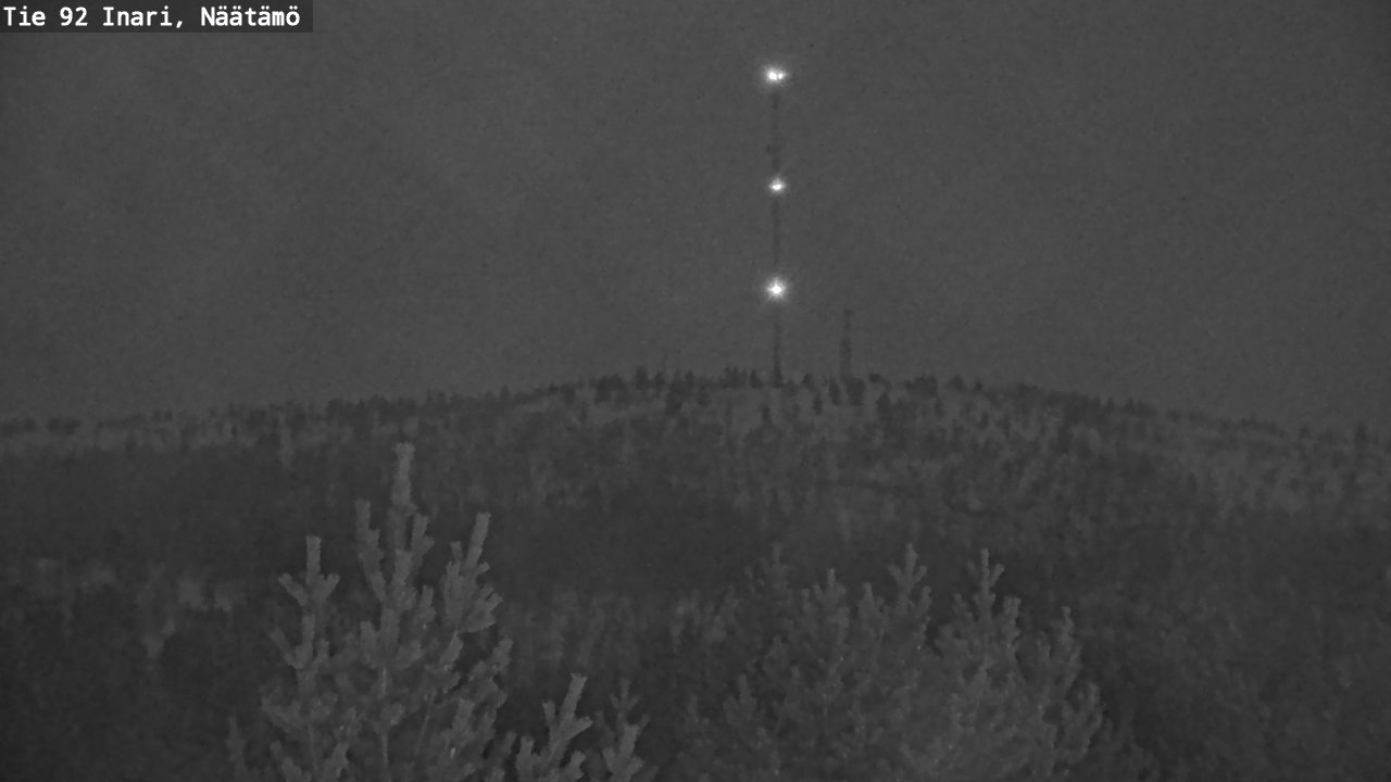 Kelikamerat Kuva Tie 92 Inari, Näätämö, Inari, Lappi