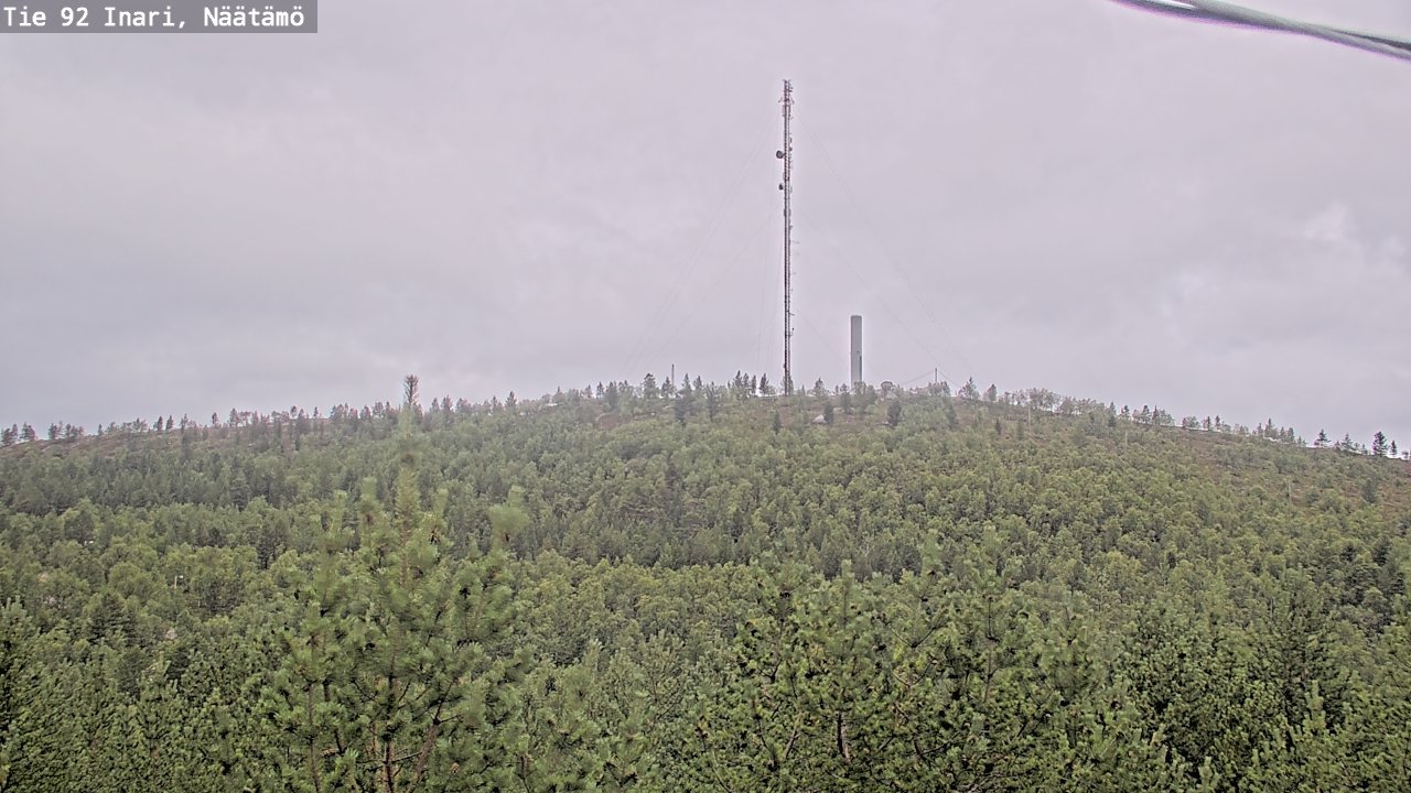 Kelikamerat Kuva Tie 92 Inari, Näätämö, Inari, Lappi