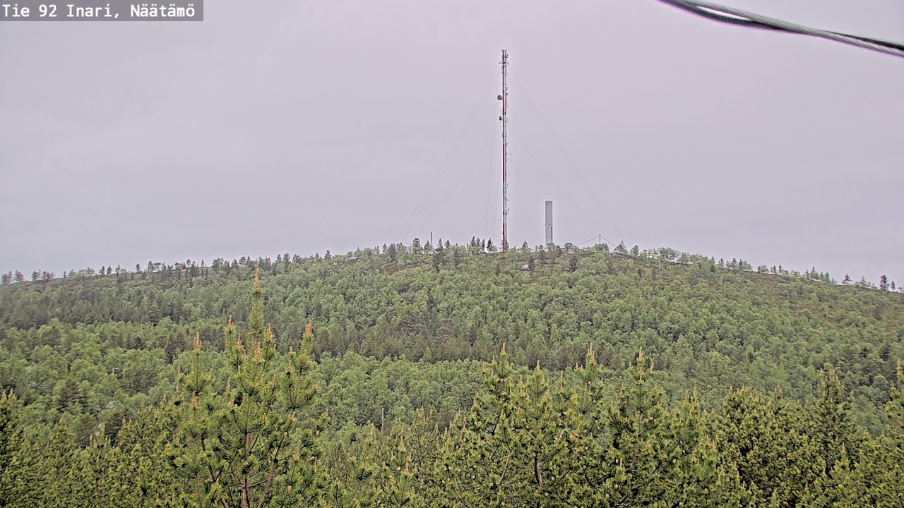 Kelikamerat Kuva Tie 92 Inari, Näätämö, Inari, Lappi