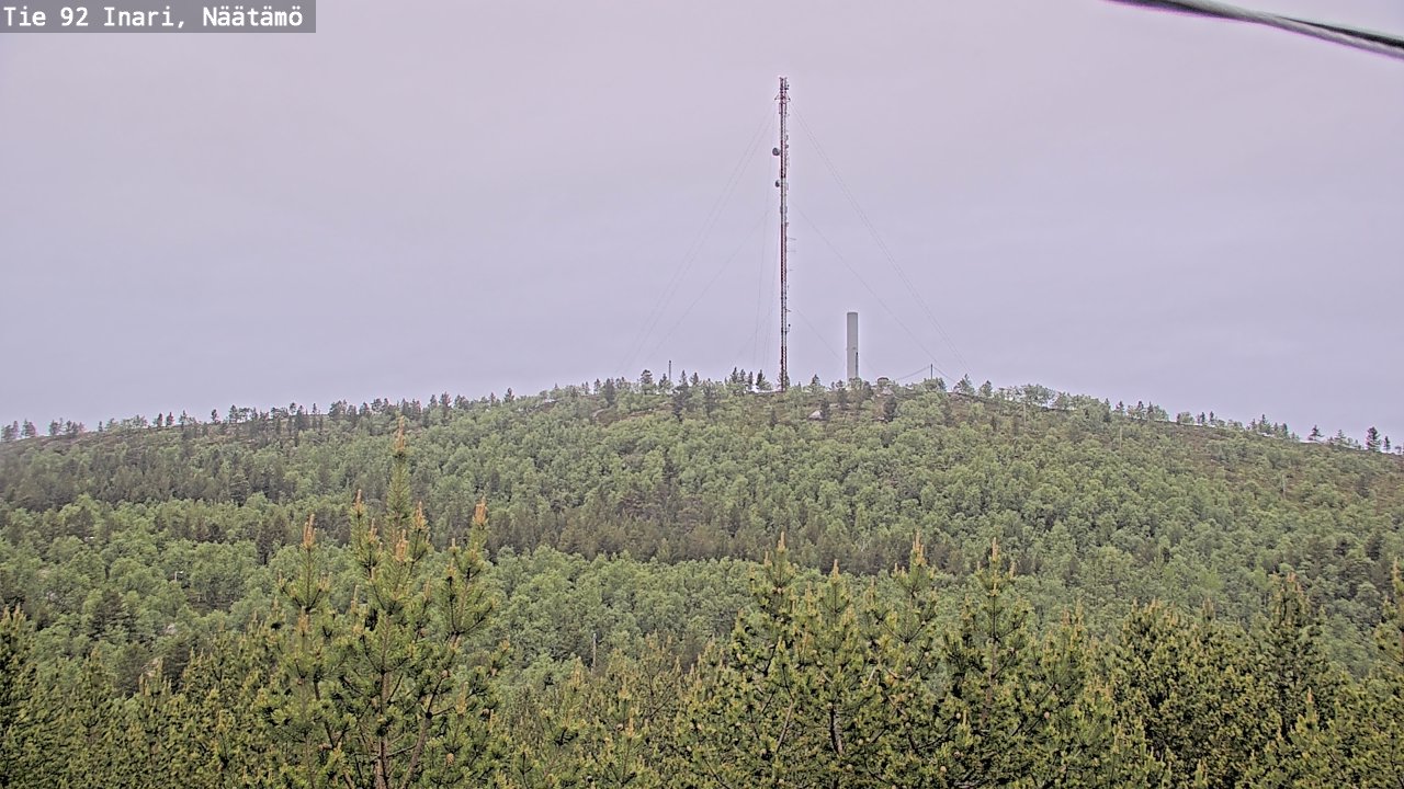 Kelikamerat Kuva Tie 92 Inari, Näätämö, Inari, Lappi