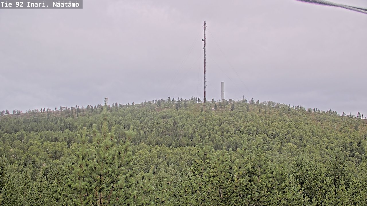 Kelikamerat Kuva Tie 92 Inari, Näätämö, Inari, Lappi