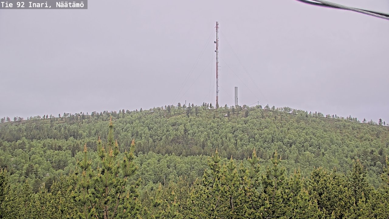Kelikamerat Kuva Tie 92 Inari, Näätämö, Inari, Lappi