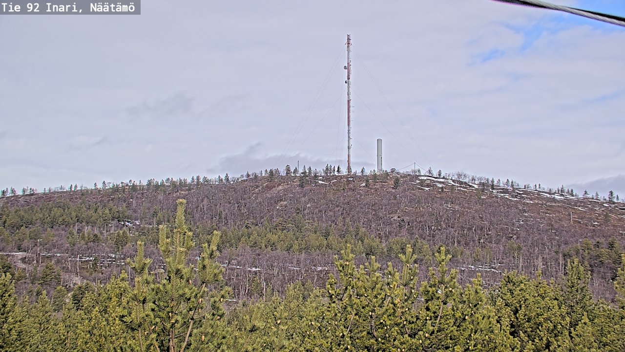 Kelikamerat Kuva Tie 92 Inari, Näätämö, Inari, Lappi