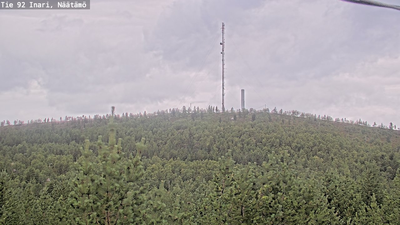 Kelikamerat Kuva Tie 92 Inari, Näätämö, Inari, Lappi
